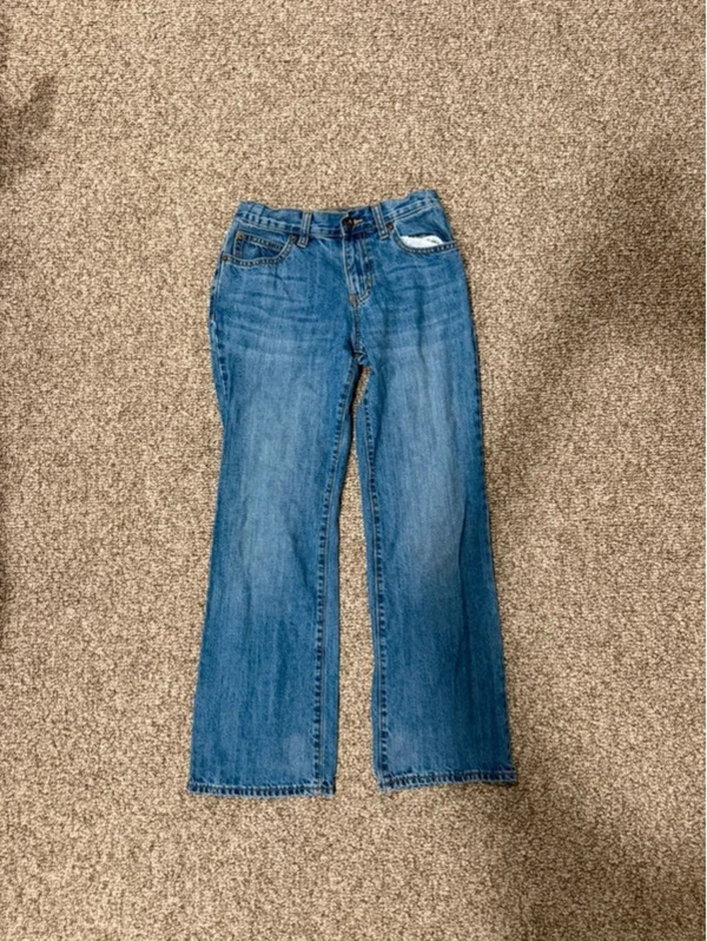 Old Navy Kids Straight Jeans Size 14 Regular Medium Wash